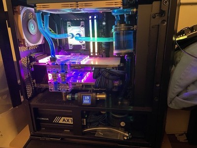 Water Cooled 2x 3090 Gaming PC