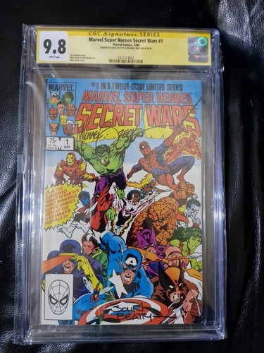 Secret Wars #1 CGC 9.8 × 2 Signature Series White Pages