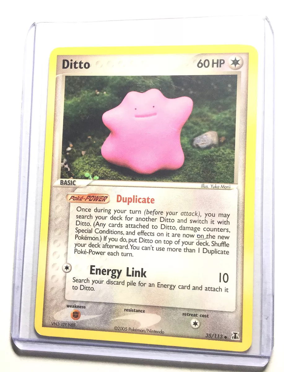 Ditto EX Delta Species Pokemon Card