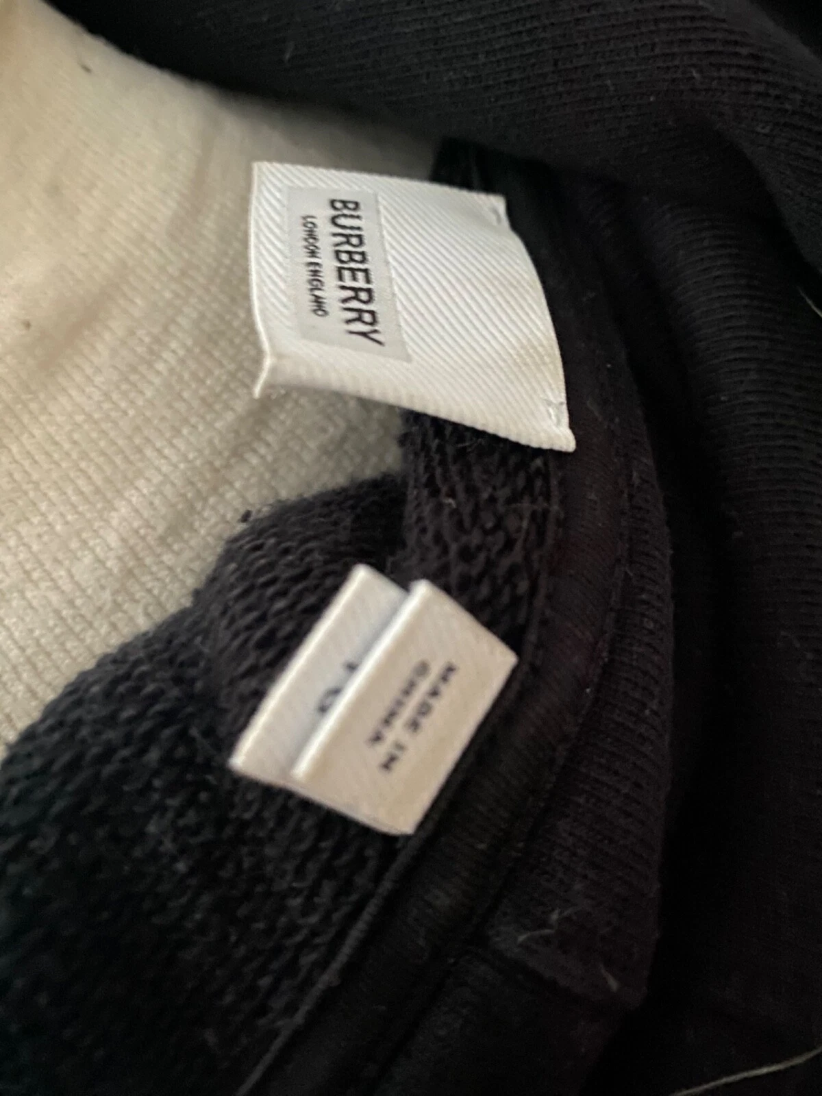 Felpa con cappuccio Burberry London taglia XL