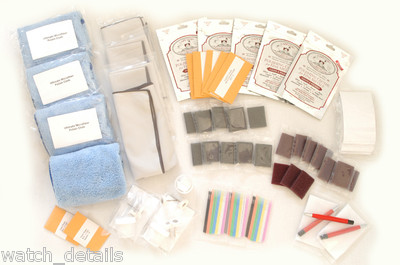 Watch Restoration Master Watch Polish Aids Kit Watch Collectors Scratch Removal