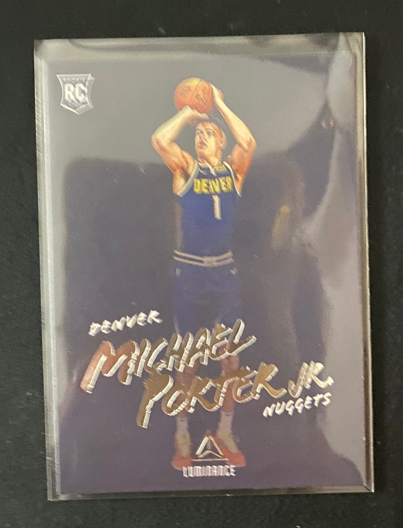 2018-19 Panini Chronicles Luminance Michael Porter Jr. #158 RC