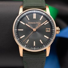 2024 Audemars Piguet Code 11.59 18K Rose Gold Green Men's Watch -15210OR 17
