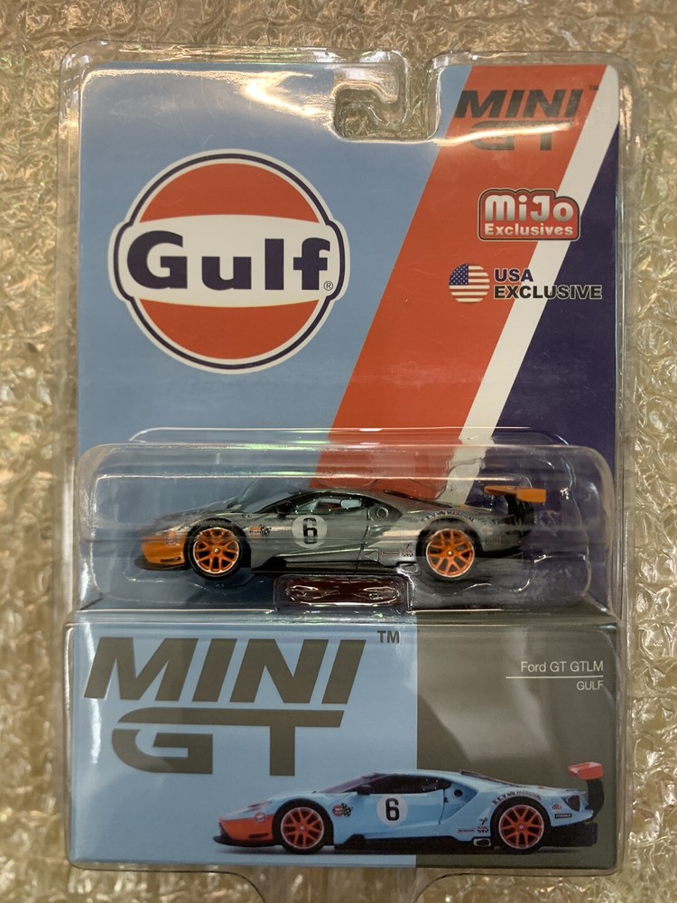 MINI GT MIJO EXCLUSIVES GULF RACING 6 FORD GT GTLM 1/64 CHASE MINIGT