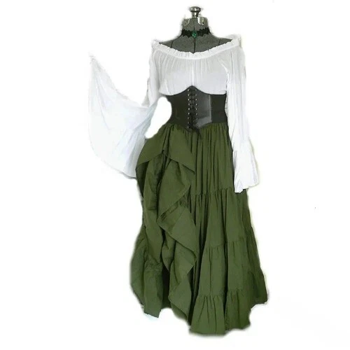 Victorian Gothic Queen Abendkleid Mittelalter Renaissance Elfe Prinzessin Lolita - Bild 8 von 21