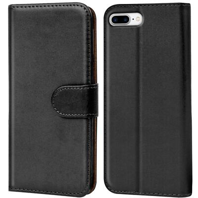 Book Case Für Apple iPhone 8 Plus 5,5 Hülle Klapphülle Handy Tasche Flip Cover