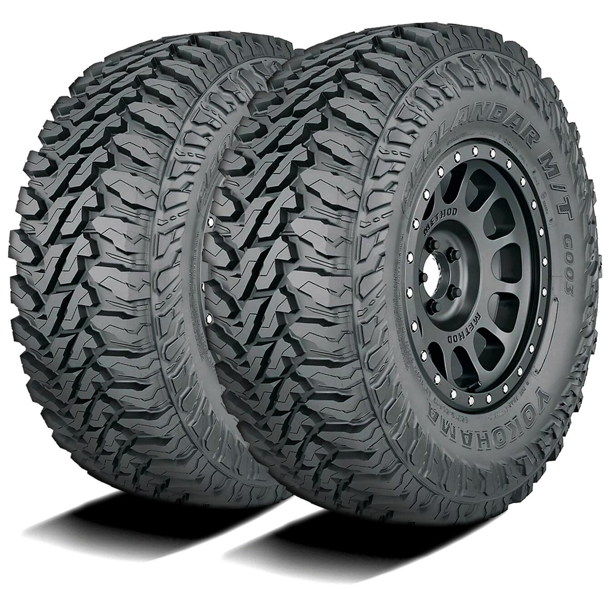 2 Tires Yokohama Geolandar M/T G003 LT 285/75R16 Load E 10 Ply MT 