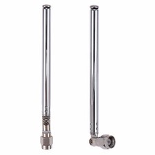 3DB SMA Male Connector 5-Section Telescopic Aerial Antenna for TV FM Radio