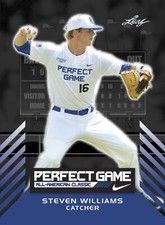 2016 Leaf Perfect Game Nike AA Classic Aflac Steven Williams Limited Edition Roo