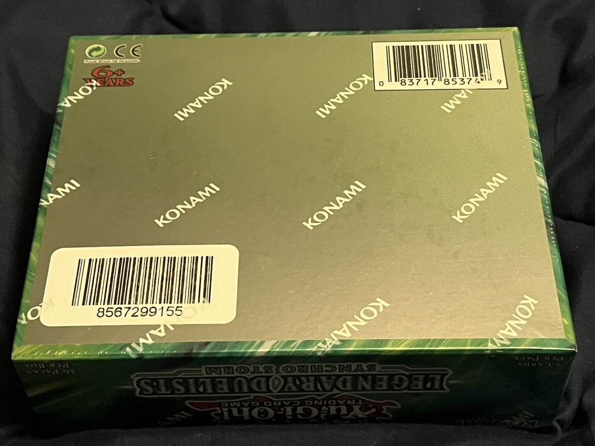 legendary duelist synchro storm booster box Amazon.com: Yu-Gi-Oh! Yugioh Legendary Duelists Synchro Storm Booster Box main image 0