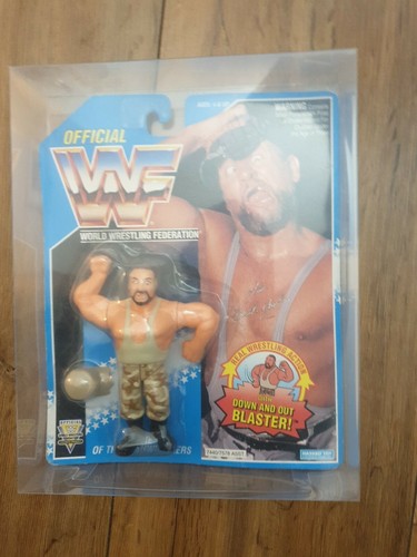 WWF/WWE Bushwacker Luke W/Hat Moc Hasbro New-Unope...