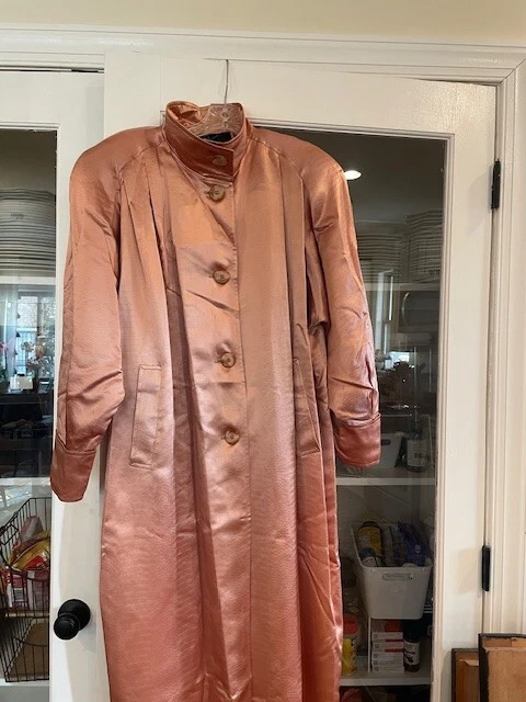 Almohadillas de hombro vintage Vision largas de acetato oro rosa cocodrilo en relieve años 80 Foto 2 de 4