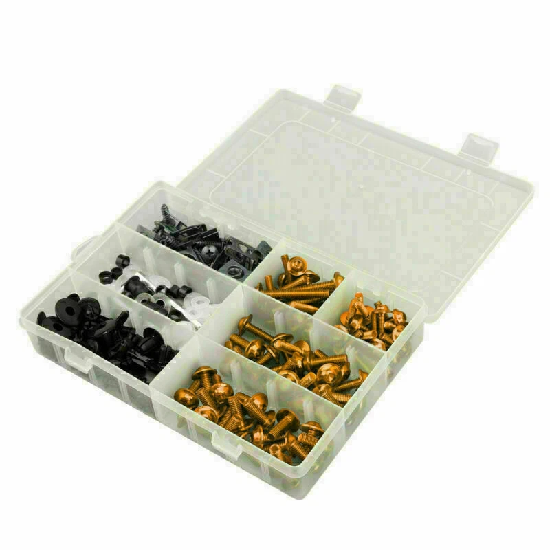 Fairing Bolt Kit Bodywork Screws for Honda  CBR900RR/1000RR CBR1100XX GD AT2 - Image 2 of 4