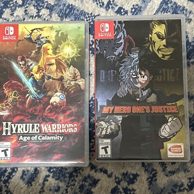 Hyrule Warriors: Age of Calamity Nintendo Switch my hero game