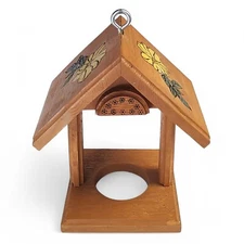 Single Oriole Jelly/Fruit Feeder with Stainless Steel Hardware 12" H x 9.5" W