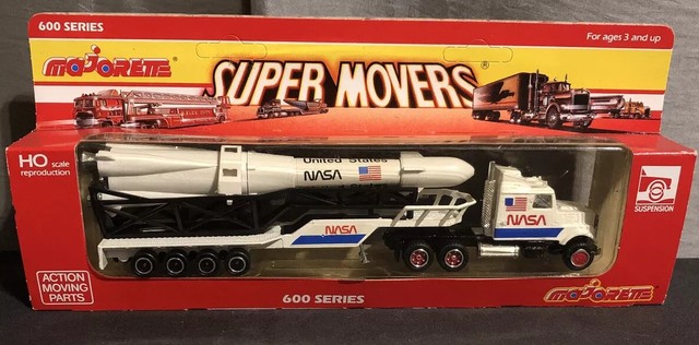 Majorette 600 Series HO Scale Super Movers 612 District 2 Fire Department Truck for sale online 