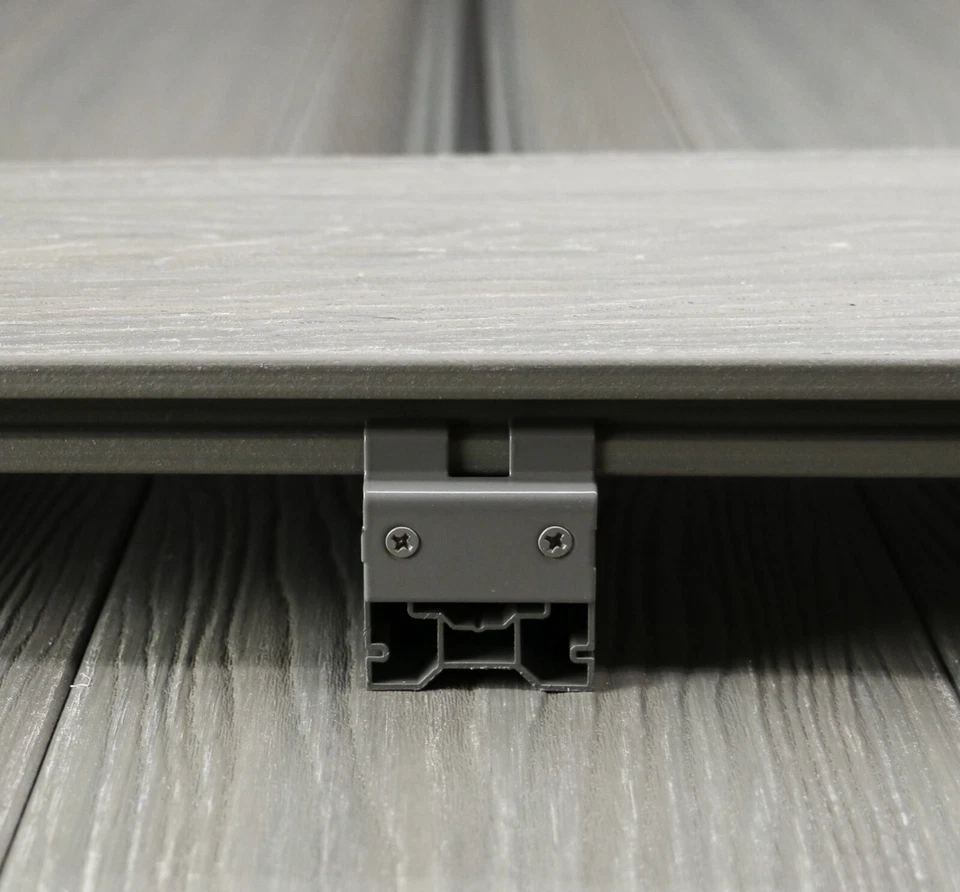 WPC Terrassendielen 25mm extra Schutz Premium Diele mit Aluminium System, Muster - Bild 4 von 4