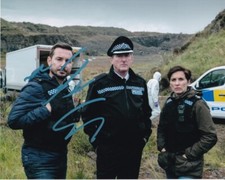 MARTIN COMPSTON signed Autogramm 20x25cm LINE OF DUTY in Person autograph COA