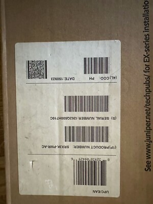 Original New Juniper SRX3400  SRX3600 Power supply SRX3K-PWR-AC