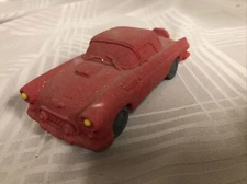 Mr. Sandman Vintage 1956 Ford Thunderbird Sculpture made w/ Real Sand 5"x 2”