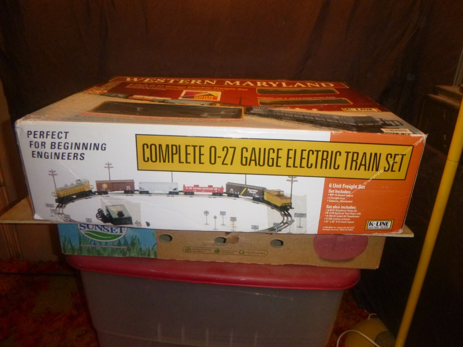 KLINE TRAINS BEAUTIFUL! WESTERN MARYLAND K1902 DIESEL FREIGHT SET eBay