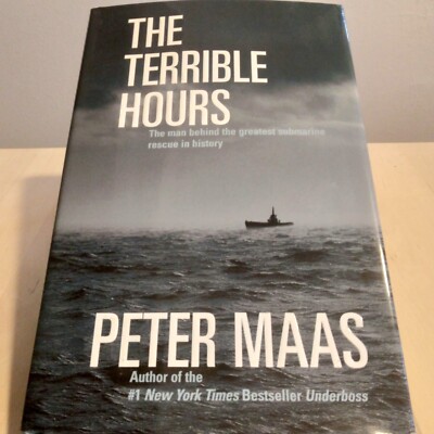 The Terrible Hours by Peter Maas, SIGNED BOOKPLATE (1999 Hardcover) True Story