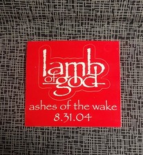 Lamb of God Ashes of The Wake sticker 2 1/4" Official