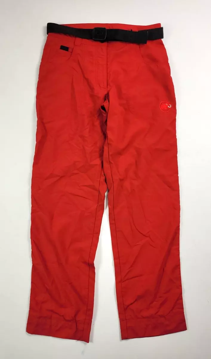 Mammut Hiking Pants Walking Trousers shorts red size 36 / S