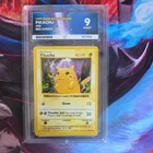 🔥  £1 START 🔥 1999 Pokemon Pikachu 58/102 Shadowless Base Set Red Cheeks ACE 9