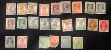 British-India Postage Stamp Lot of  24x King George V and George VI (1910-1952)