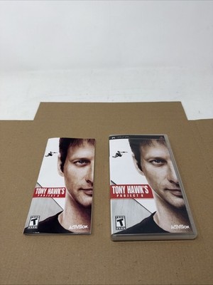 Tony Hawk's Project 8  PSP Case And Manual Only