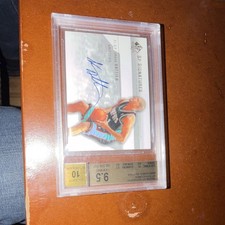 2003-04 Upper Deck SP Signature Shane Battier Auto BGS 9.5 Grizzlies
