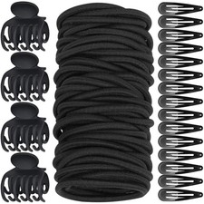 69PCS Hair Accessories Set, Elastic Hair Ties, Hair Clips, Hair Bands