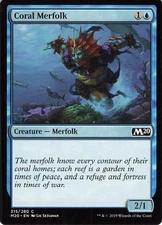 Coral Merfolk Core Set 2020 Regular