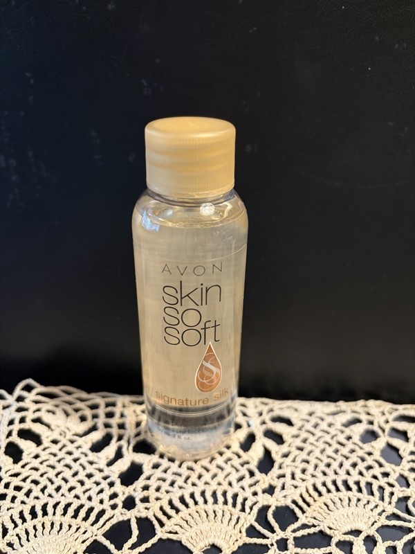 Avon Skin So Soft Signature Silk +Argan PERFECTING OIL 2 oz Factory Sealed