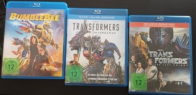Transformers 4 & 5 und Bumblebee auf Bluray