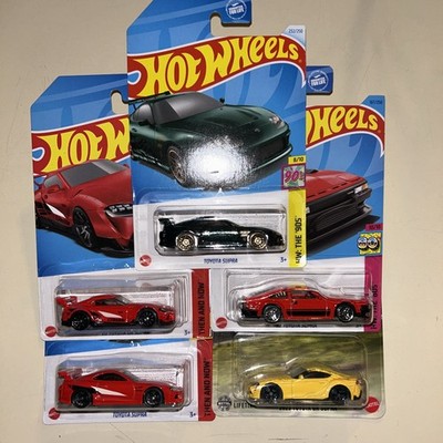 2024 Hot Wheels Toyota Supra- lot of 5
