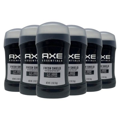6 Pack - Axe Essentials 24-Hour Odor Protection Deodorant, Fresh Shield, 1.2oz
