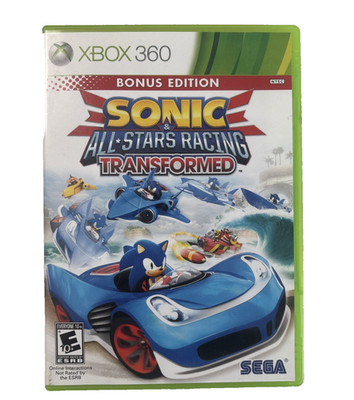 Xbox 360 - Sonic & All-Stars Racing Transformed Bonus Edition 2012 Sega