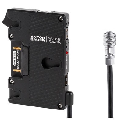 Wooden Camera Pro Gold Mount (Blackmagic Pocket Cinema Camera 4K/6K, BMPCC4K)