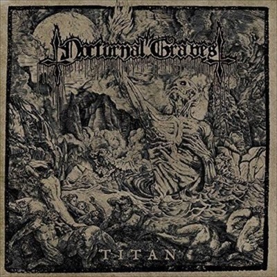 NOCTURNAL GRAVES TITAN [GOLD/BLACK VINYL] NEW LP