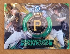2019 Bowman Chrome Franchise Futures Priester Siani Green Refractor /99 FF-PS