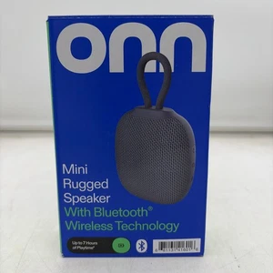 Onn Mini Rugged Speaker  Bluetooth Wireless-