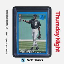 1995 UPPER DECK COLLECTOR'S CHOICE SE #238 MICHAEL JORDAN WHITE SOX BLUE