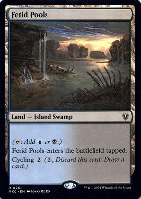 Fetid Pools Commander: Murders at Karlov Manor - Magic MTG NM