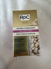 RoC RETINOL CORREXION Anti-Aging Line Smoothing Night Serum Capsules 30 count
