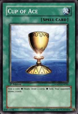 Cup Of Ace - 1. Auflage LODT-DE050 - NM - YuGiOh