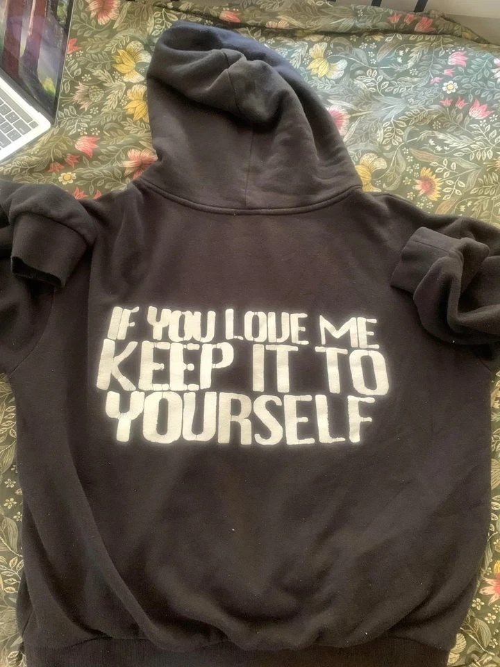 Sudadera con capucha Ethel Cain If You Love Me Keep It To Yourself Tour Merch 2D reimpresión Foto 2 de 2