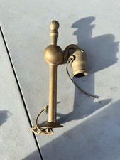 Lámpara de latón vintage enchufe brazo tirador cadena accesorio lámpara de pie parte
