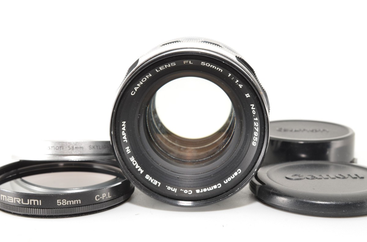 キャノン CANON LENS FL 50mm f1.4 Lens #2672 Canon FL 50mm f1.4 Lens Review - Lens Legend